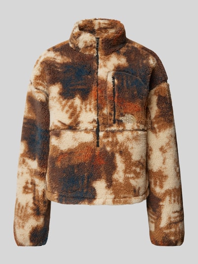 The North Face Sherpa jacket met labelstitching, model 'EXTREME PILE 2' Chocoladebruin - 2