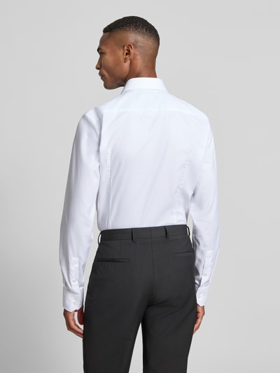 BOSS Koszula biznesowa o kroju slim fit z czystej bawełny model ‘HANK’ Biały 5