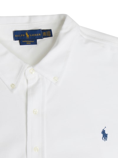 Polo Ralph Lauren Big & Tall PLUS SIZE Regular Fit Freizeithemd aus Featherweight Mesh Weiss 2