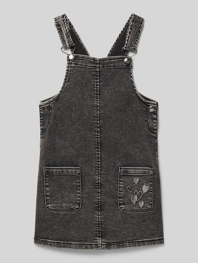 s.Oliver RED LABEL Lichte tuinjurk in A-lijn van katoenmix Zwart - 1