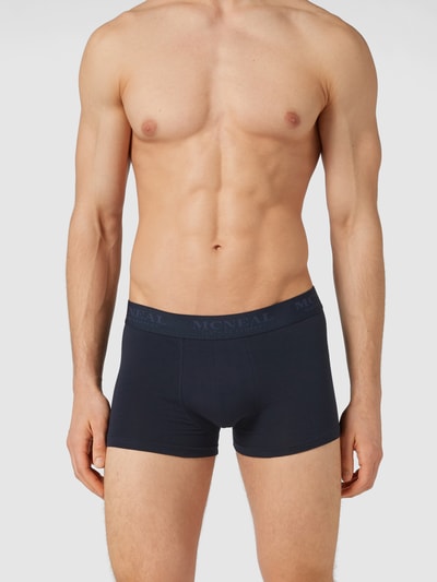 MCNEAL Boxershort met band met label in een set van 3 stuks Marineblauw - 1