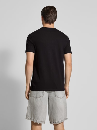 BOSS Orange T-shirt van zuiver katoen Zwart - 5