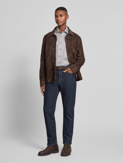 ETERNA Comfort Fit Business-Hemd mit Kentkragen Sand 1