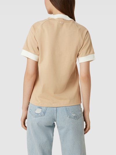 adidas Originals T-Shirt mit Brand-Stitching Beige 5