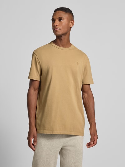Polo Ralph Lauren Classic Fit T-Shirt mit Label-Stitching Camel 4