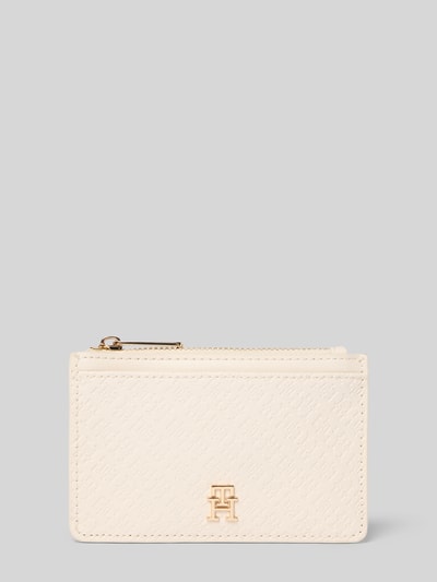 Tommy Hilfiger Kartenetui in Lederoptik Offwhite 1