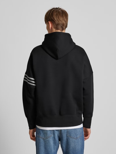 adidas Originals Hoodie met labelstitching Zwart - 5