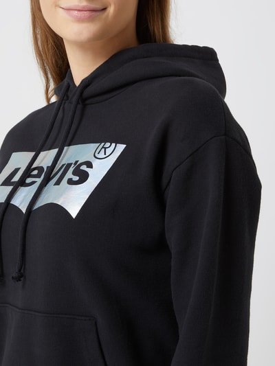 Levi's® Hoodie met logoprint  Zwart - 3