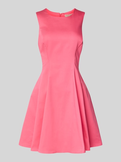 Rinascimento Cocktailkleid mit Rundhalsausschnitt Pink 2