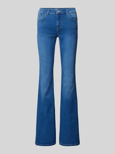 Only Regular fit bootcut jeans met labelpatch, model 'REESE' Lichtblauw - 2