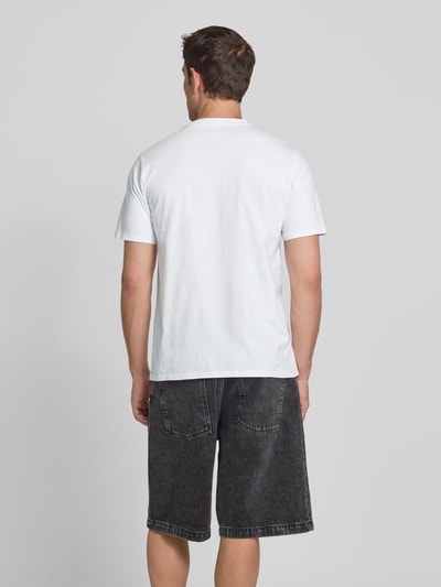 Edwin T-Shirt mit Motiv-Print Modell 'JAPANESE SUN' Weiss 5