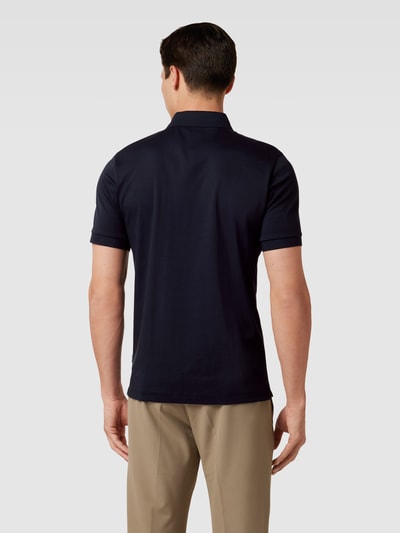 BOSS Slim Fit Poloshirt mit Kontrastsreifen Marine 5