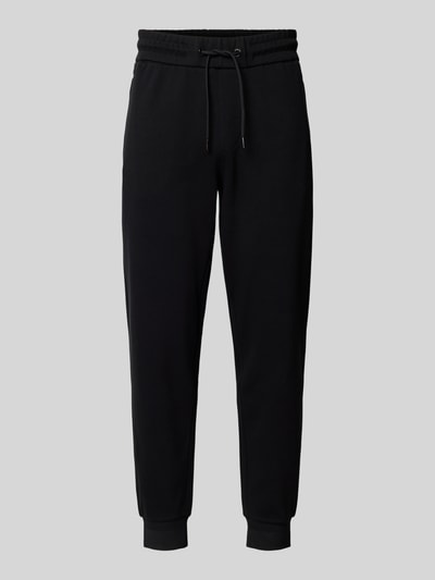 BOSS Regular Fit Sweatpants aus Baumwoll-Mix Modell 'LAMONT' Black 2