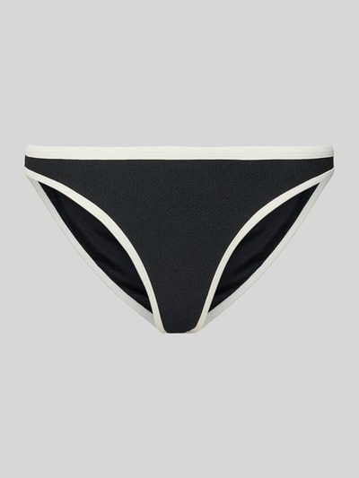 Jake*s Casual Bikini-Hose mit Strukturmuster Black 1