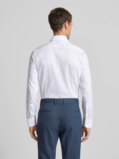 SEIDENSTICKER Slim Fit Business-Hemd mit Kentkragen Weiss 5