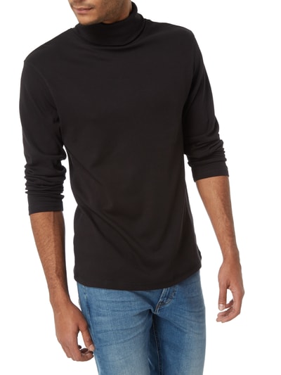 Montego Longsleeve mit Rollkragen Black 3