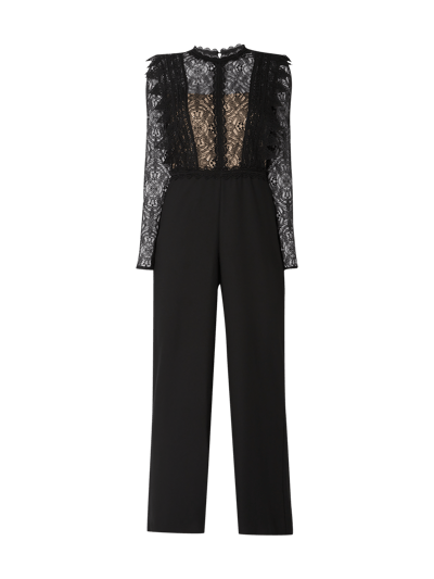 Coast Jumpsuit mit floraler Spitze  Black 2