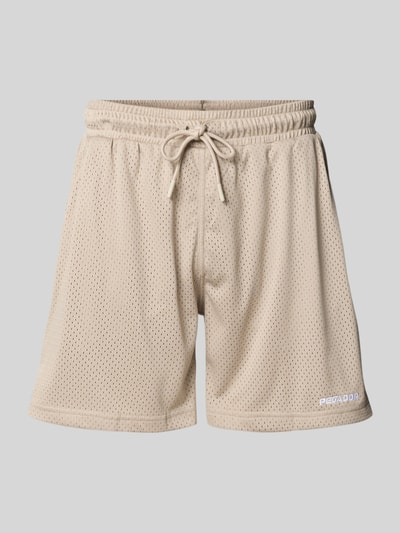 Pegador Shorts mit elastischem Bund Taupe 1