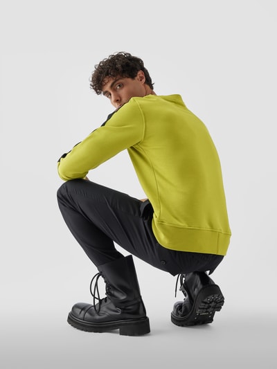 Parajumpers Sweatshirt mit Galonstreifen Hellgrün 6