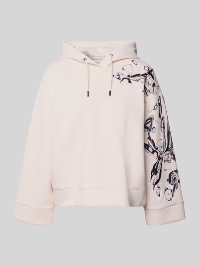 Marc Cain Sweatshirt mit Ärmelprint Sand 2