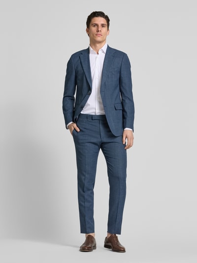 Strellson Slim Fit Anzughose mit Strukturmuster Modell 'Kynd3' Marine 1