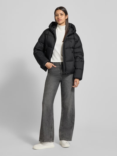 HUGO Regular Fit Daunenjacke mit Kapuze Modell 'FRANCESCA-1' Black 1