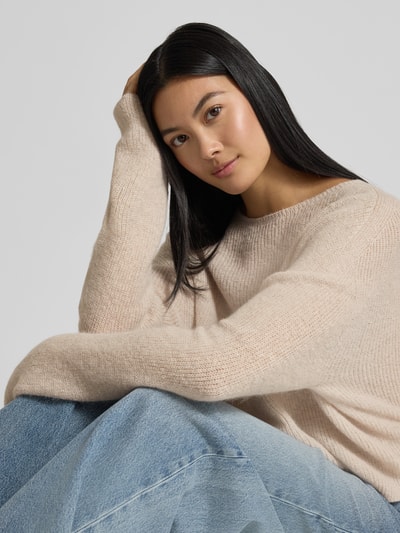 Drykorn Strickpullover aus Alpaka-Mix Modell 'IMENY' Sand 3