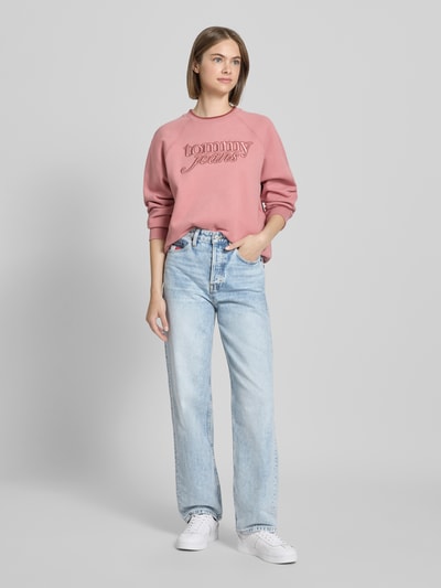 Tommy Jeans Straight Fit Jeans aus reiner Baumwolle Modell 'LAYLA' Hellblau 1