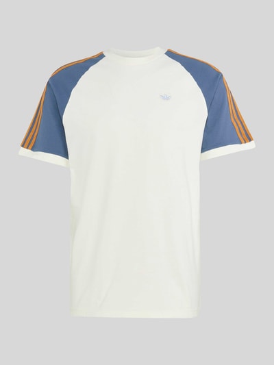 adidas Originals Loose Fit T-Shirt aus reiner Baumwolle Modell 'CALI' Rauchblau 2