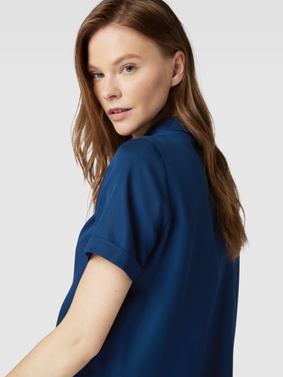 Marc O'Polo Denim Overhemdblouse van lyocell met doorknoopsluiting Marineblauw - 3