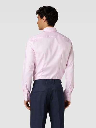 Seidensticker Super SF Super slim fit zakelijk overhemd met kentkraag Rosé - 5