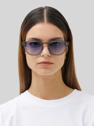MessyWeekend okulary przeciwsłoneczne model 'BILLE' Jasnoszary 1