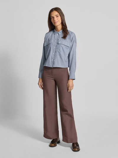 Smith and Soul Bluzka o kroju regular fit z kieszeniami na piersi Ciemnoniebieski 1