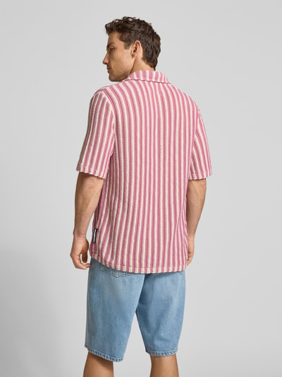 ARMEDANGELS Relaxed Fit Poloshirt aus reiner Bio-Baumwolle Rosa 5