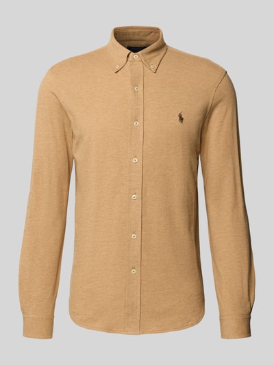 Polo Ralph Lauren Regular Fit Freizeithemd mit Button-Down-Kragen Camel 2