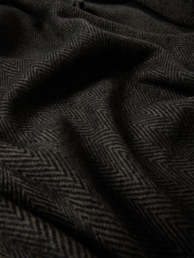 Barts Sjaal met rafels Zwart - 2