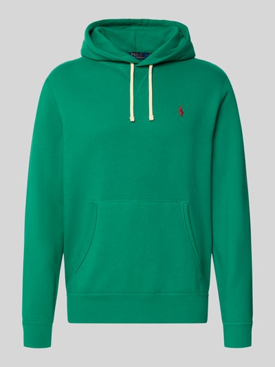 Produktfoto, groene regular fit hoodie uit katoenmix Regular Fit Hoodie aus Baumwoll-Mix van Polo Ralph Lauren, Heren context