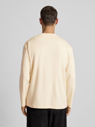 SELECTED HOMME Relaxed Fit Longsleeve mit Stehkragen Modell 'DANI' Sand 5