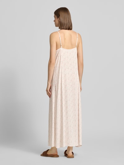 PIECES Schmales Freizeitkleid aus reiner Viskose Modell 'BARRI' Weiss 5