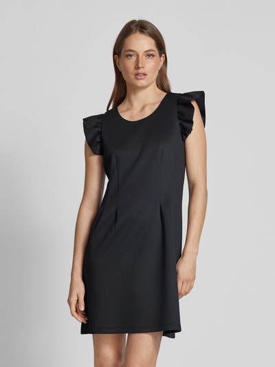 Rich & Royal Minikleid mit Rundhalsausschnitt Black 4