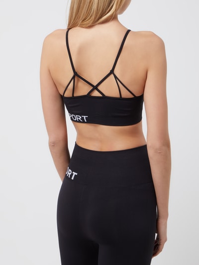 DKNY PERFORMANCE Bustier met uitneembare cups - ademend  Zwart - 5