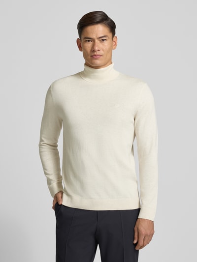 Tom Tailor Regular fit coltrui van puur katoen Beige - 4