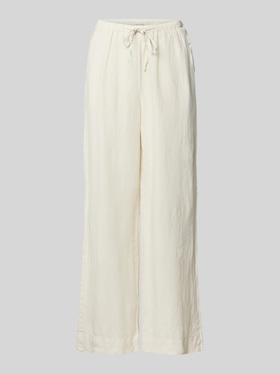 Marc O'Polo Straight Fit Jogpants aus reinem Leinen Sand 2