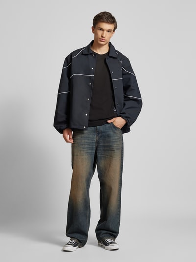 Calvin Klein Jeans Top z naszywką z logo Czarny 1