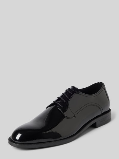 BOSS Derby schoenen van leer, model 'Tayil' Zwart - 1