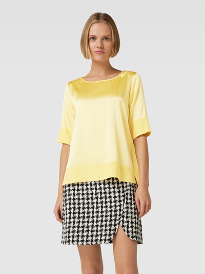 (The Mercer) N.Y. Blouse met zijde Lichtgeel - 4