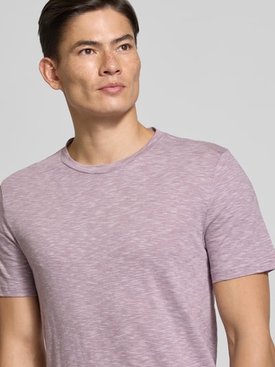 Armedangels Regular Fit T-Shirt aus reiner Baumwolle Flieder 3