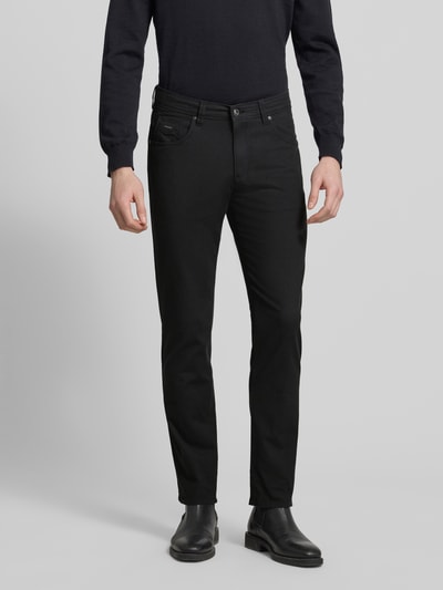 bugatti Regular Fit Jeans im 5-Pocket-Design Modell 'CORDOBA' Anthrazit 4