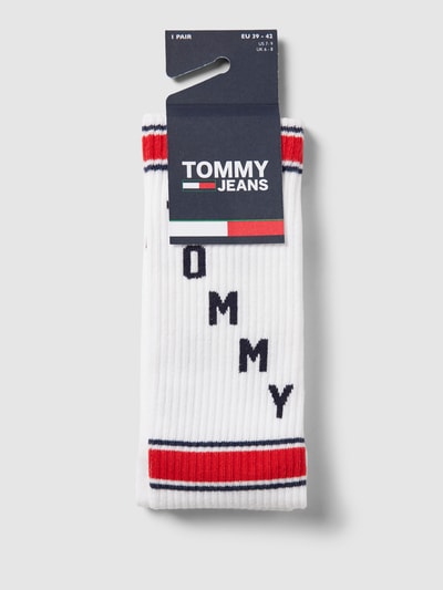 Tommy Jeans Sokken met labeldetails, model 'VARSITY' Wit - 3