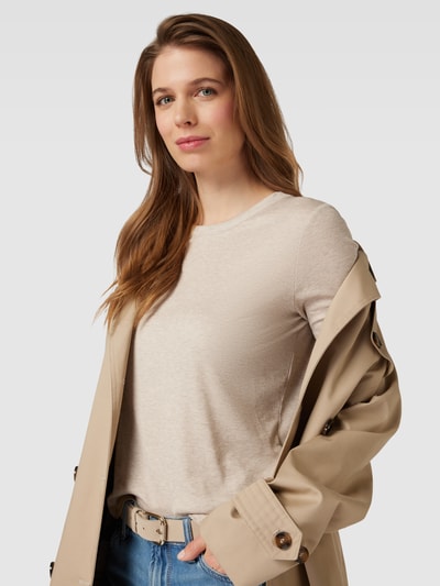 Armedangels T-shirt met ronde hals, model 'GENEVRAA' Beige - 3